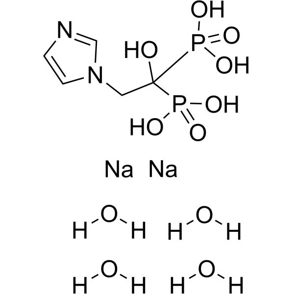 Zoledronic acid disodium tetrahydrate 165800-07-7